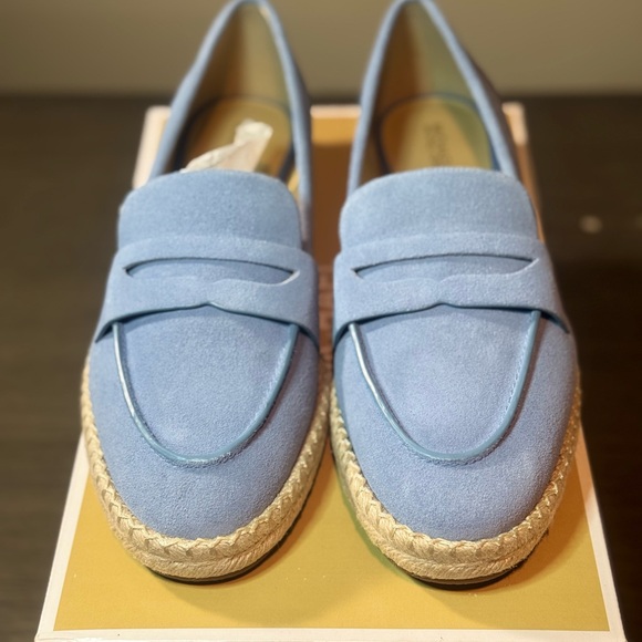 NEW Michael Kors Lennon Espadrilles Suede - Picture 1 of 9
